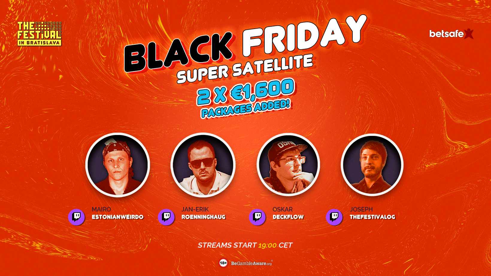 Black Friday Super Satellite – The Festival sends out League of Legends to Stream Live!