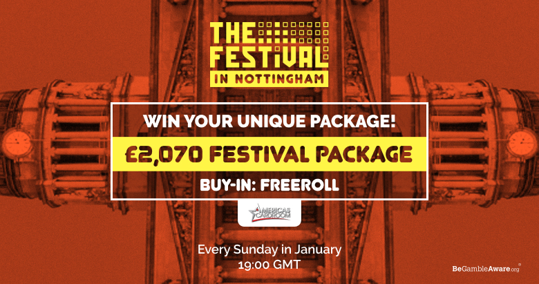 Americas Cardroom– Online Partner for The Festival Series