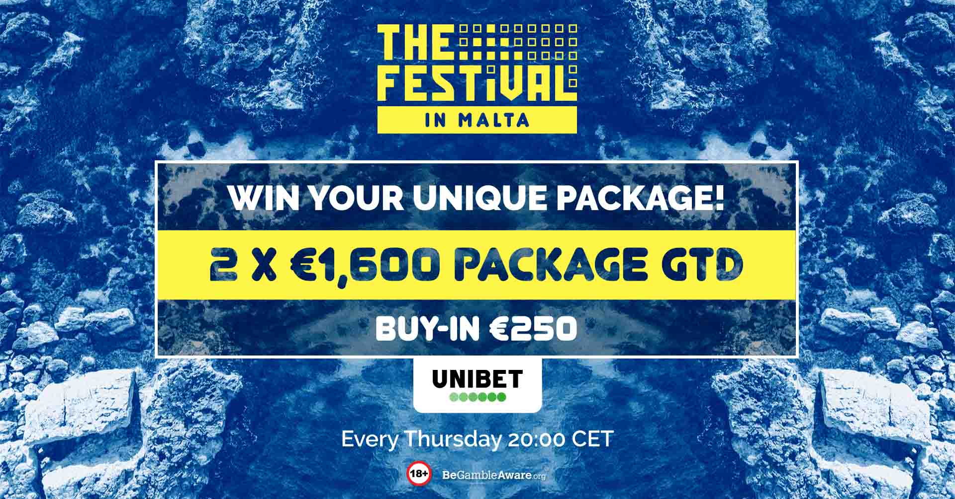 Unibet Poker – Online Partner for The Festival Series