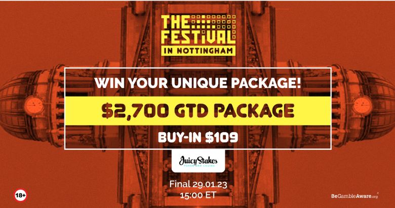 Juicy Stakes – Online Partner for The Festival Series