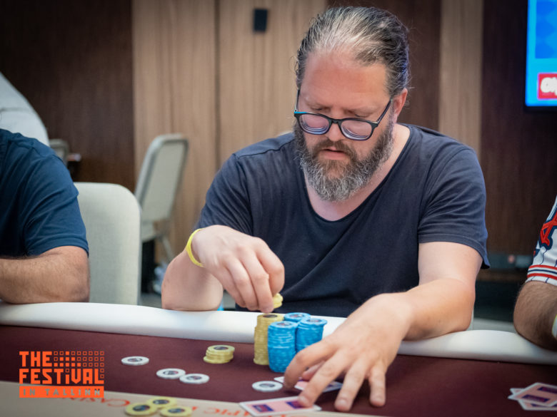 Anders Bengan Bengtsson at The Festival Sviten Special Weekend The Chesterfield Poker Club Tallinn Estonia.