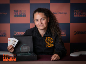 Heads-Up Champion Noelia Ivars Rico