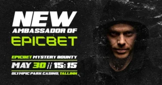 Epicbet Mystery Bounty Returns This Saturday With a Special Guest at Olympic Park Casino Tallinn