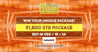 Betsafe – The Festival Series Online Partner