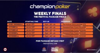 Champion Poker: Saturdays Stacked with Poker Action – Four in a Row