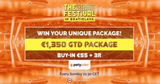 The Festival Series collaborates again with partypoker