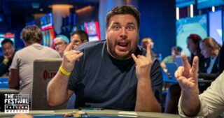 Jarrod Coughtrie Chipleads Main Event Plus Plenty of Side Event Action on Day 4 of The Festival Weekend Tallinn