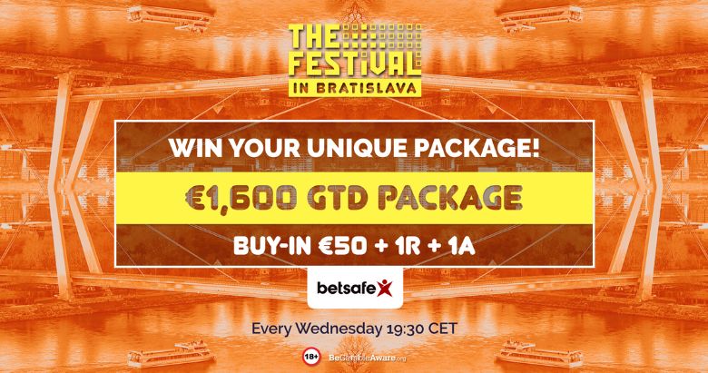 Betsafe – The Festival Series Online Partner
