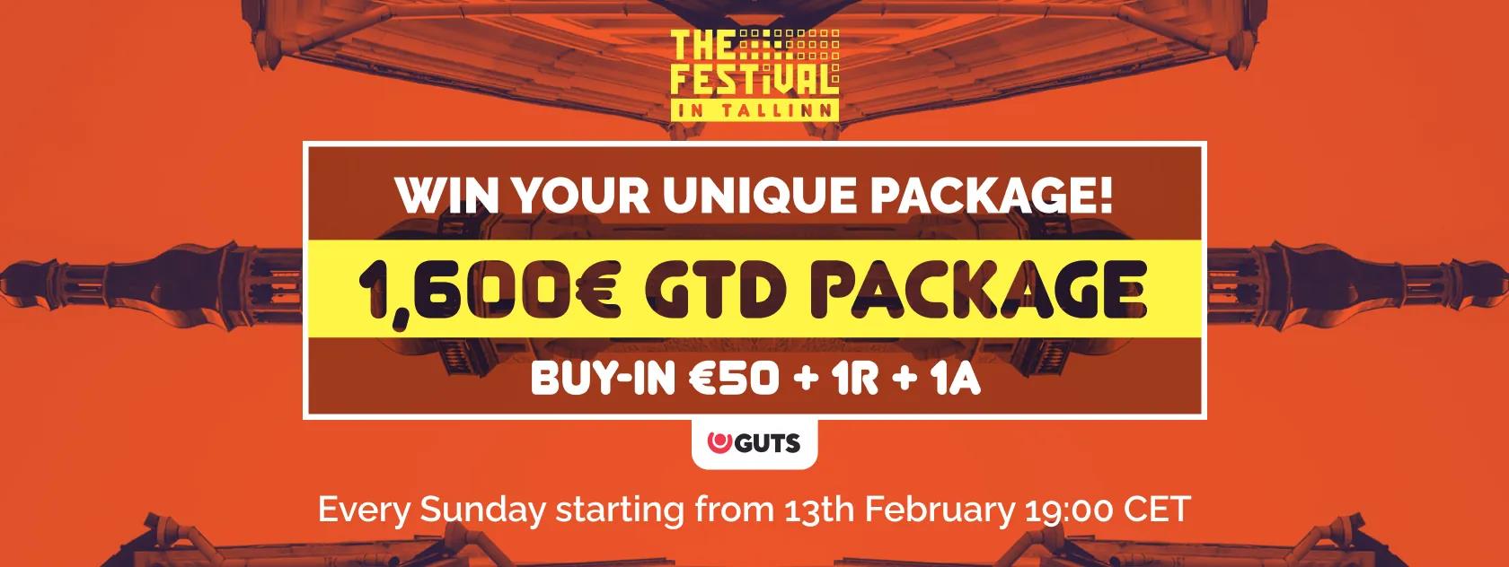 Guts Poker – Online Partner for The Festival Series