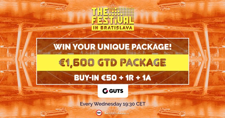 Guts Poker – Online Partner for The Festival Series