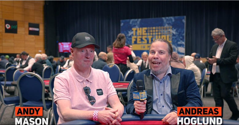 An Interview with Andy Mason: From winning a Jackpot Spin and Go, to Qualifying online for The Festival.