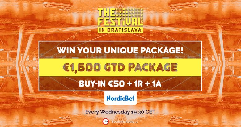 NordicBet – Online Partner for The Festival Series