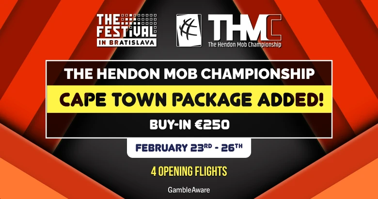 The Hendon Mob returns to all The Festival events in 2026!