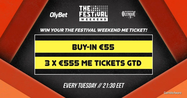 OlyBet Launches Online Satellites for The Festival Weekend 2026