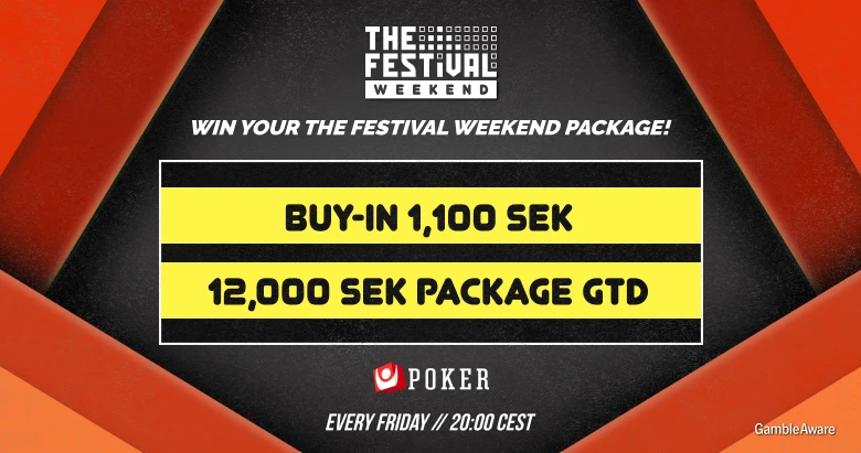 The Festival Series x Svenska Spel: Online Qualifiers for The Festival Weekend Are Here
