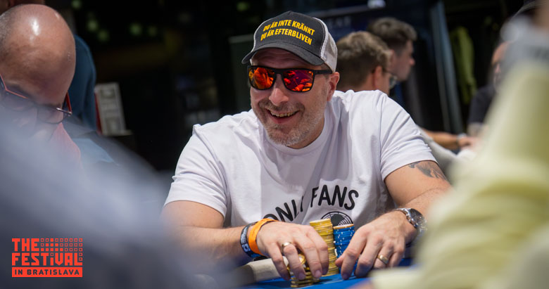 Per Anders Nord playing the Bratislava Deepstack Final Table Ulf at The Festival Bratislava