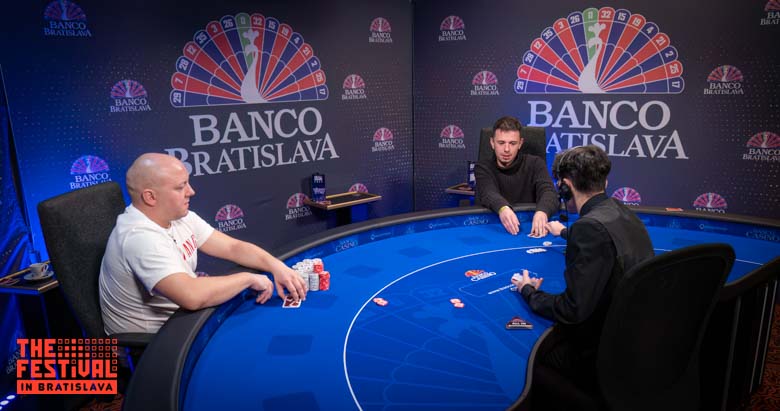 Sebastian Andrzej Kotowicz playing the Main Event Champion Winner Andrej Tekel at The Festival Bratislava