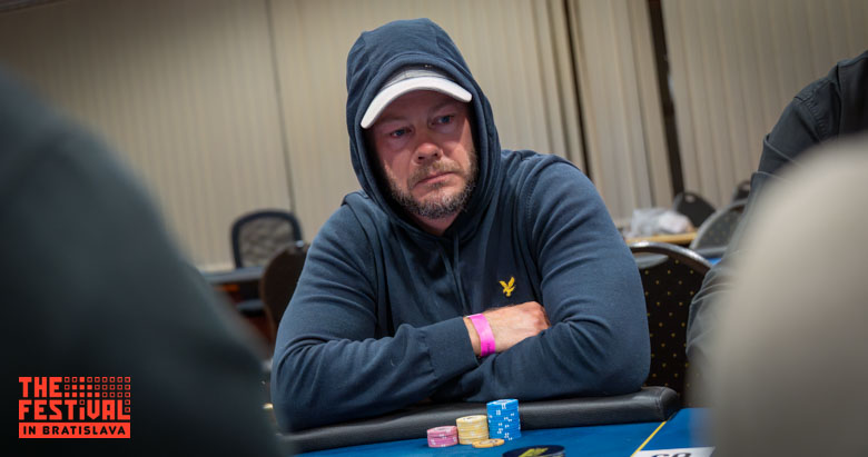 Per Andres Joakim Alstig playing the Main Event Day 1A at The Festival Bratislava