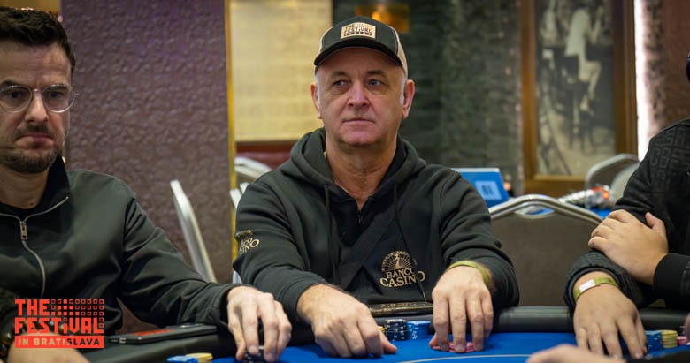 Istvan Janos Nemeth playing the Main Event Day 1G at The Festival Bratislava