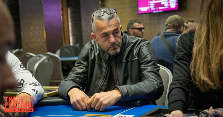 Robert Previsic playing the Main Event Day 1G at The Festival Bratislava