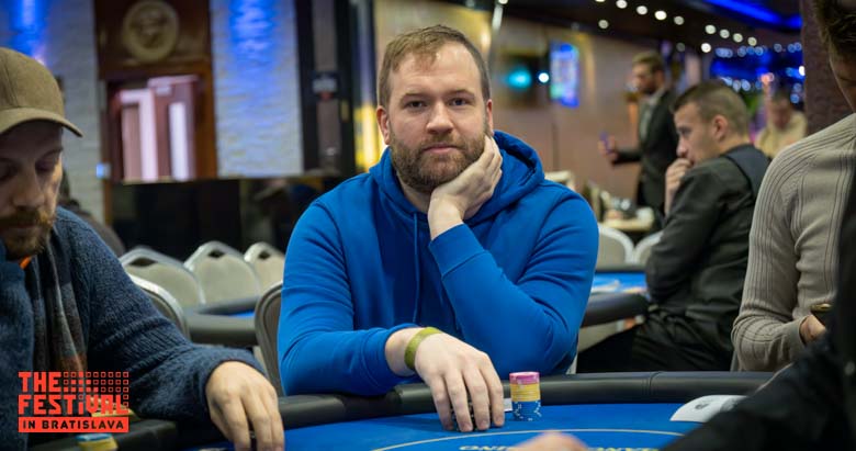 Steffen Gjelseth playing the Main Event Day 1G at The Festival Bratislava
