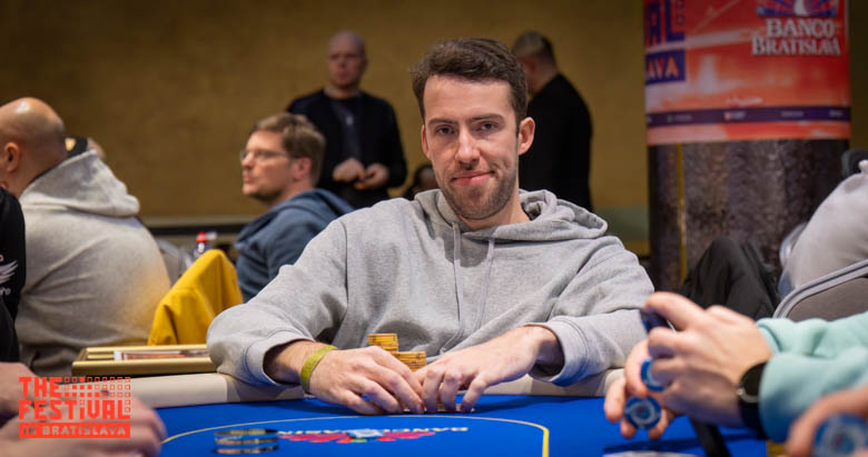 Andreas Grobmayr playing the Main Event Day 2 at The Festival Bratislava