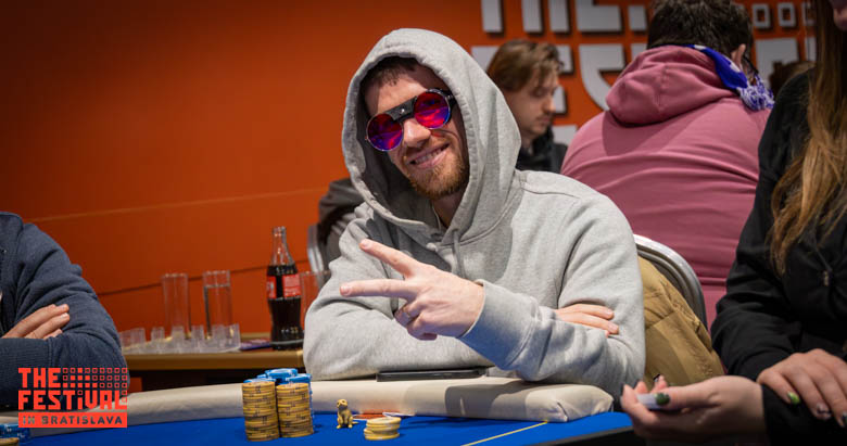 Last 16 of the €550 Main Event Finalised on Day 6 of The Festival Bratislava