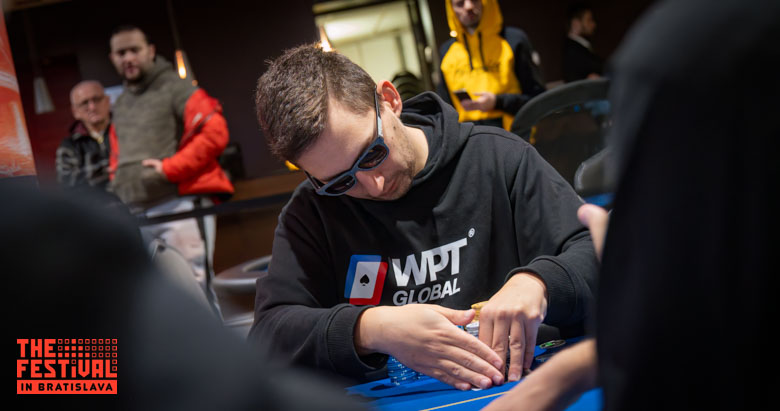 Daniel Marek Gumula playing the Main Event Final Day at The Festival Bratislava