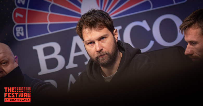Table David Urban playing the Main Event Final at The Festival Bratislava