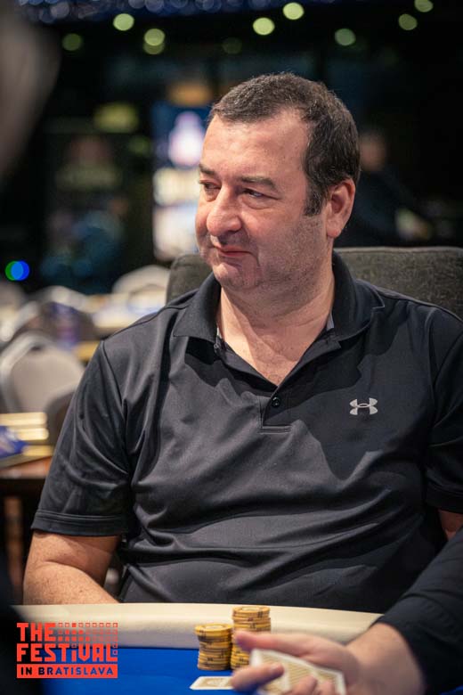Mark Allardice Mckenzie playing the Main Event Final Table at The Festival Bratislava