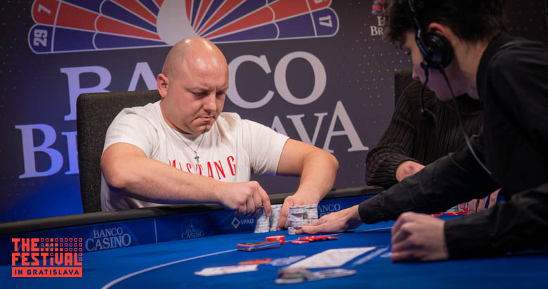 Sebastian Andrzej Kotowicz playing the Main Event Final Table at The Festival Bratislava