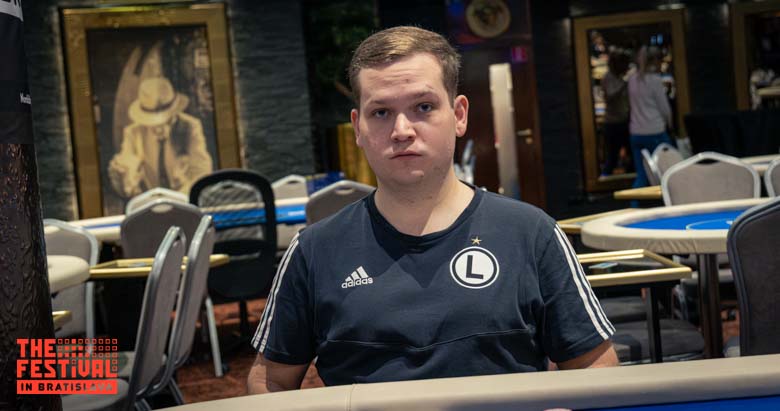 Krzysztof Andrzej Kozlowski playing the Mixed Games Main Event Torses Day 1A at The Festival Bratislava