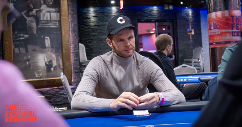 Bas Wilhelmus Cornelis Johanne De Laat playing the Mixed Games Main Event Torses Day 1B at The Festival Bratislava