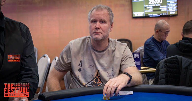Imre Leibold playing the Mixed Games Main Event Torses Day 1B at The Festival Bratislava