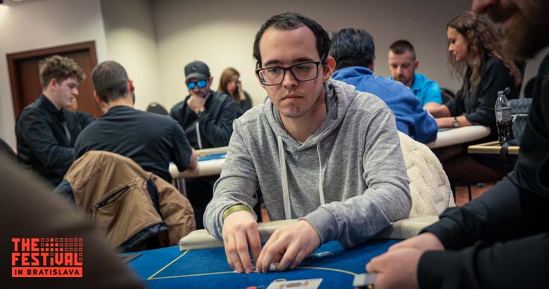 Heads Up Tournament playing the NLH at The Festival Bratislava
