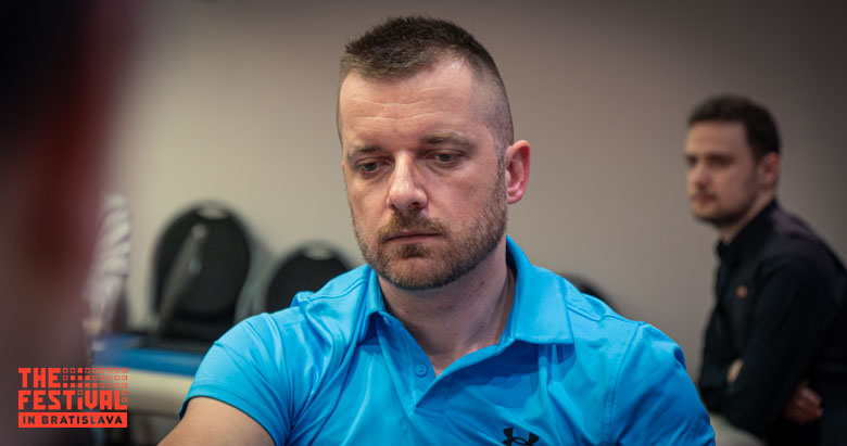 Heads Up Tournament playing the NLH at The Festival Bratislava