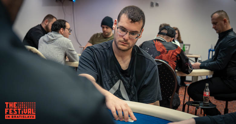 Heads Up Tournament playing the NLH at The Festival Bratislava