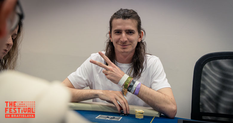 Heads Up Tournament playing the NLH at The Festival Bratislava