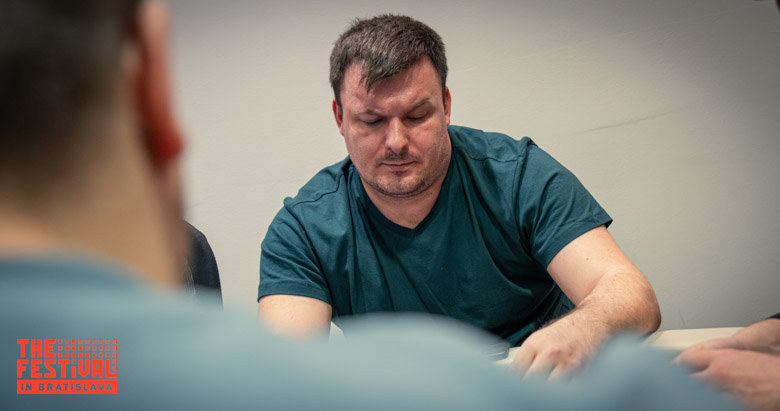 Heads Up Tournament playing the NLH at The Festival Bratislava