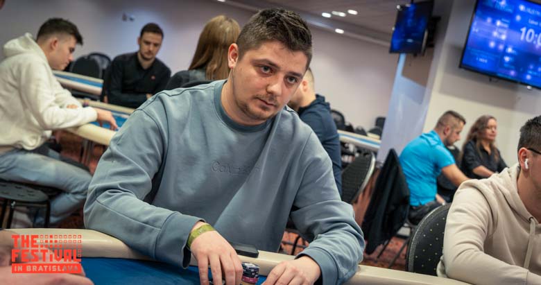 Heads Up Tournament playing the NLH at The Festival Bratislava