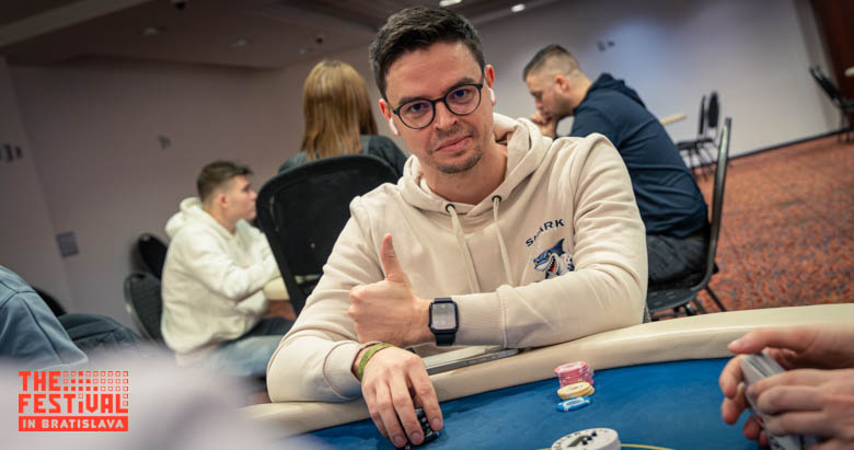 Heads Up Tournament playing the NLH at The Festival Bratislava