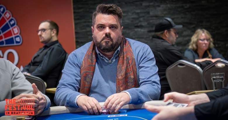 Seniors Event Doncologne playing the NLH at The Festival Bratislava
