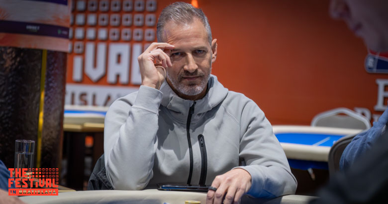 Ohad Aharon Freund playing the NLH Seniors Event at The Festival Bratislava