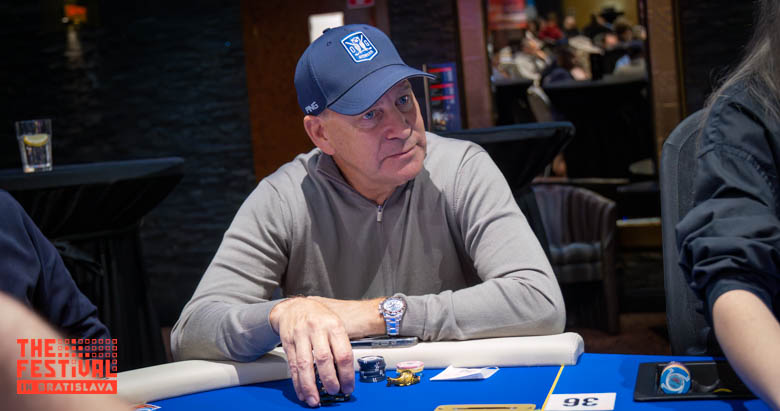 Tore Andre Pedersen playing the NLH Seniors Event at The Festival Bratislava