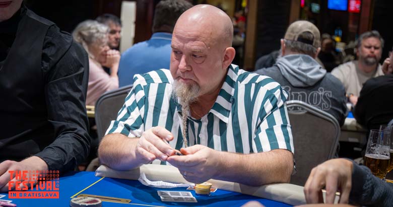 Pierre Christian Ekendahl playing the NLH Seniors Event Ulf at The Festival Bratislava