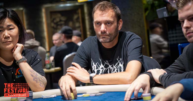 Peter Skovgaard Andersen playing the NLH Tuesday Knockout Jakob at The Festival Bratislava