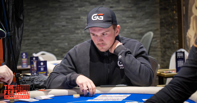 Fabian Hagen Bartuschk playing the Ofc High Roller at The Festival Bratislava