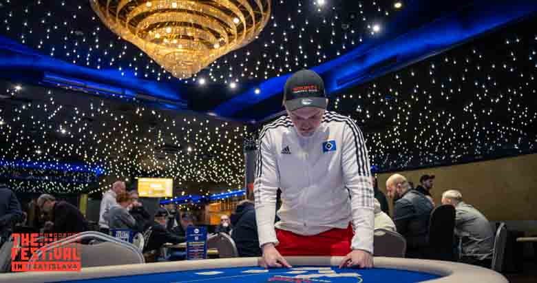 Fabian Hagen Bartuschk playing the Ofc Pineapple High Roller at The Festival Bratislava