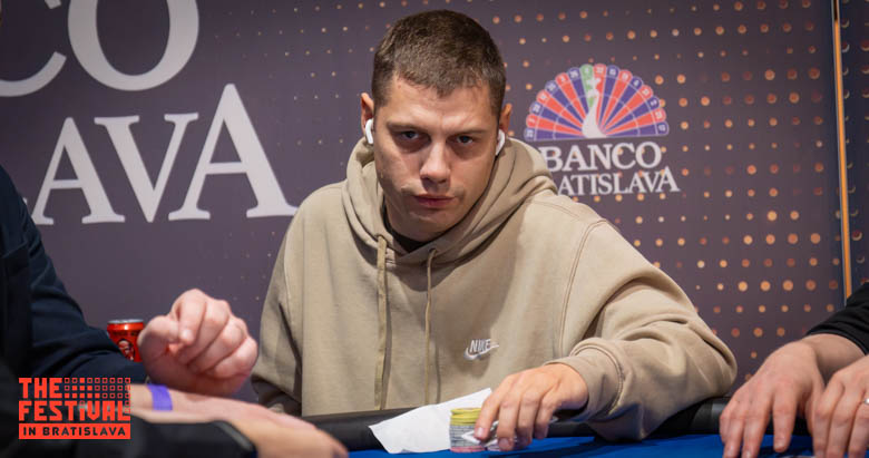 Tomasz Alojzy Sumek playing the PLO High Roller at The Festival Bratislava