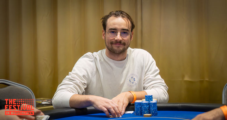 Leo Philippe Hourtoulle playing the The Hendon Mob Championship Final Day at The Festival Bratislava